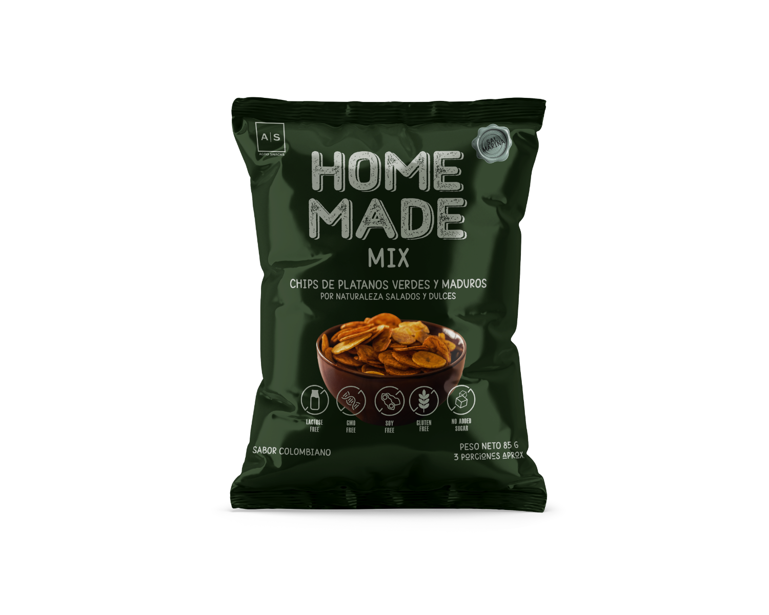 CHIPS DE PLATANO VERDE Y MADURO MIX