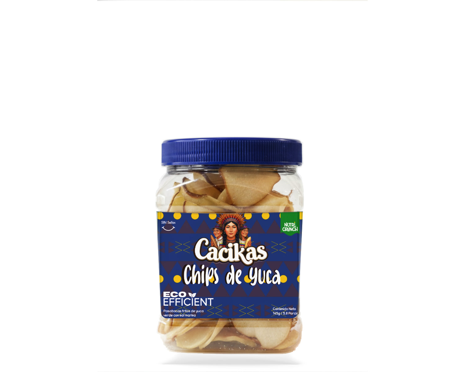CHIPS DE YUCA EN TARRO